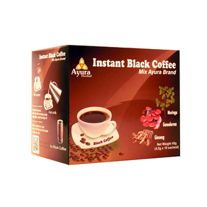 AYURA HERBAL INSTANT BLACK COFFEE MIX   10db