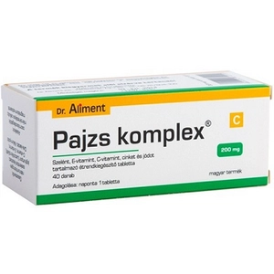 DR. ALIMENT PAJZS KOMPLEX TABLETTA 40DB
