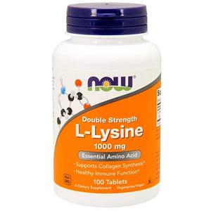 NOW L-LYSINE 1000MG TABLETTA   100DB
