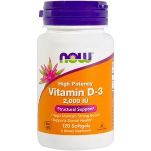 NOW D3 VITAMIN 2000IU KAPSZULA   120DB