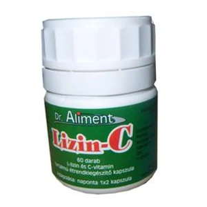 DR. ALIMENT LIZIN-C KAPSZULA 60DB