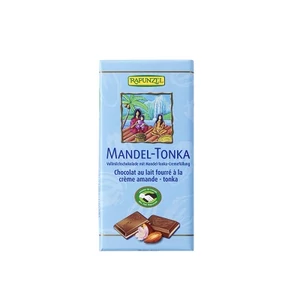 RAPUNZEL TEJCSOKOLÁDÉ MANDULA-TONKAKRÉMMEL   100g