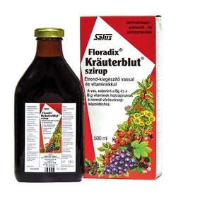 SALUS FLORADIX KRÄUTERBLUT SZIRUP 500ML