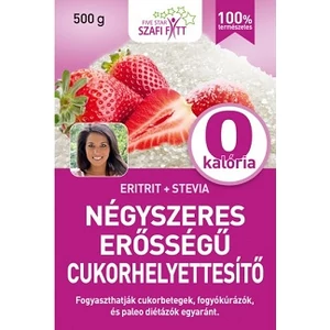 SZAFI REFORM NÉGYSZERES ERŐSSÉGŰ TERMÉSZETES ÉDESÍTŐ  500G