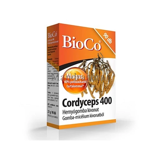 BIOCO CORDYCEPS 400 HERNYÓGOMBA KIVONAT   90DB