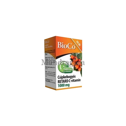 BIOCO CSIPKEBOGYÓ RETARD C-VITAMIN  1000MG TABLETTA   60DB