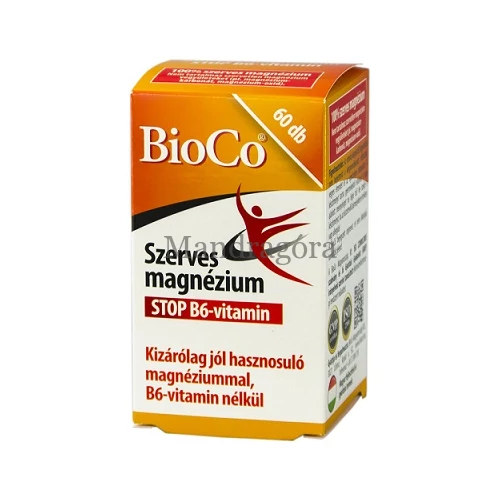 BIOCO SZERVES MAGNÉZIUM STOP TABLETTA   60DB