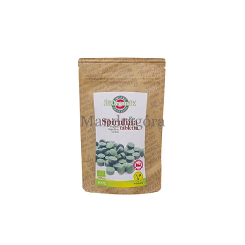 BIORGANIK BIO SPIRULINA TABLETTA  100g