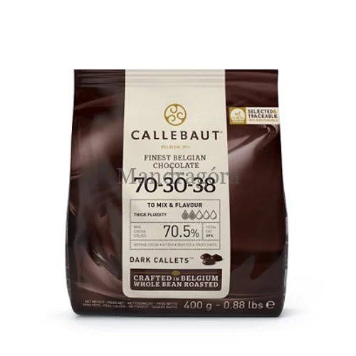 CALLEBAUT ÉTCSOKOLÁDÉ 70%   400g