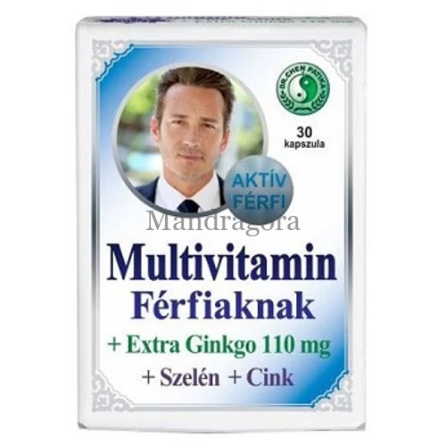 DR. CHEN MULTIVITAMIN FÉRFIAKNAK KAPSZULA 30DB