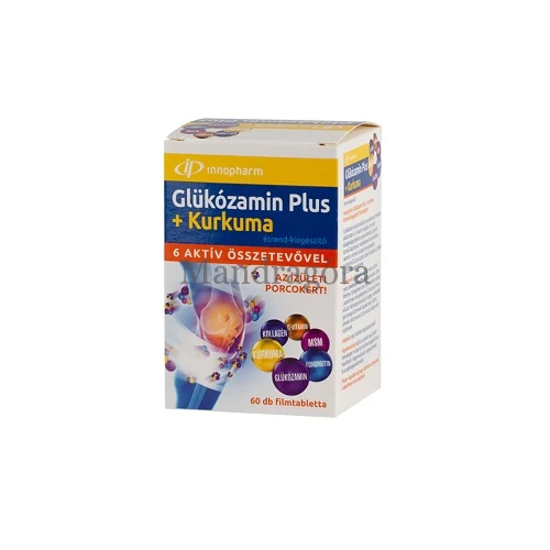 INNOPHARM GLÜKOZAMIN PLUS KURKUMA FILMTABLETTA   60db