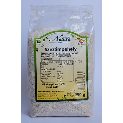 NATURA SZEZÁMPEHELY 500G