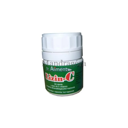 DR. ALIMENT LIZIN-C KAPSZULA 60DB