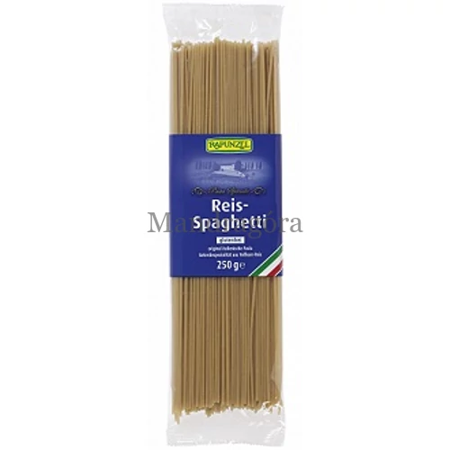 RAPUNZEL TELJES KIŐRLÉSŰ RIZS SPAGETTI TÉSZTA   250G