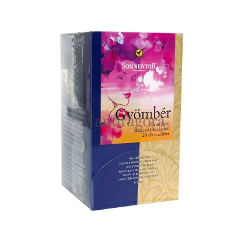 SONNENTOR GYÖMBÉR TEA 20 FILTER     20g