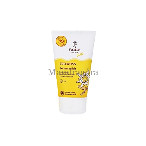 WELEDA EDELWEISS FÉNYVÉDŐ TESTÁPOLÓ SPF30    150ml