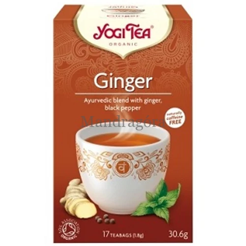 YOGI TEA GYÖMBÉRES TEA     30.6g